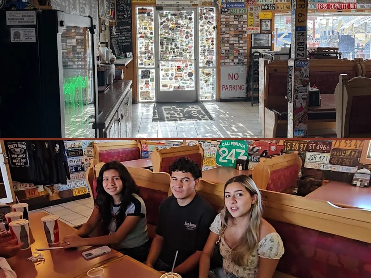 Comfortable eatery with a laid-back lunch crowd.